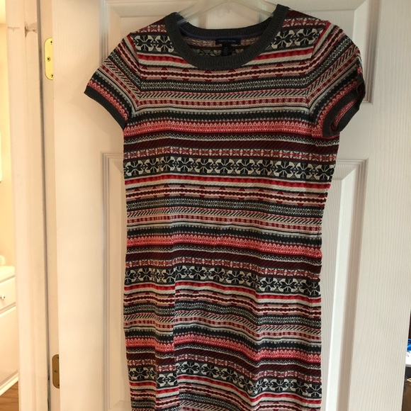 Tommy Hilfiger fair isle dress. Size L - Picture 1 of 7